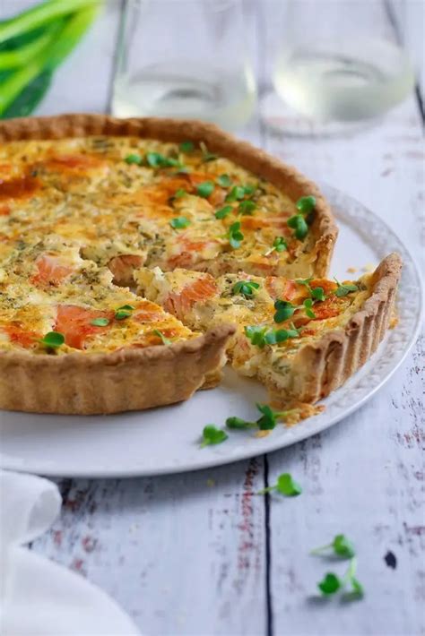 How To Make Delicious Smoked Salmon Quiche — Days Of Jay