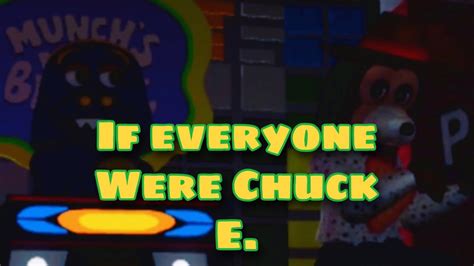 Roblox Chuck E Cheese Roleplay Game If Everyone Were Chuck E
