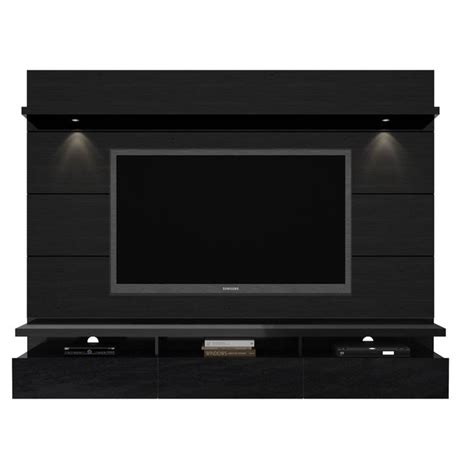 Cabrini Floating Wall Mount Tv Stand For Tvs Up To 70 Black