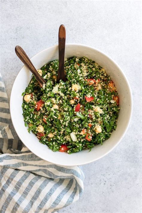 Quinoa Tabbouleh Salad Recipe Healthy Recipes Greens Recipe Healthy