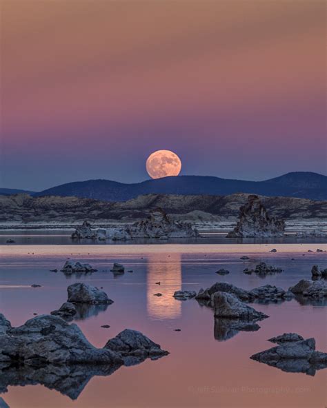 Photograph The Moon Rise At Sunset Jeff Sullivan Photographyjeff
