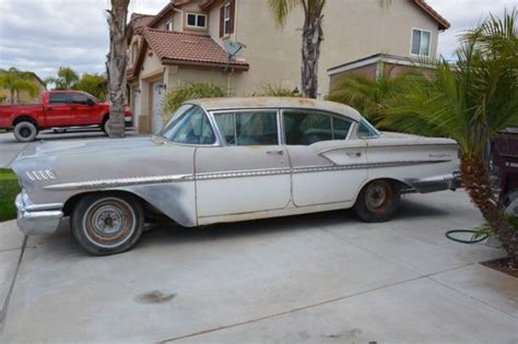 1958 Chevrolet Bel Air 4 Door Sedan Impala For Sale Photos Technical