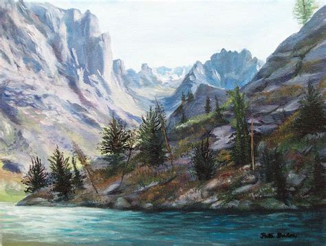 Majestic Montana Painting By Patti Gordon Fine Art America