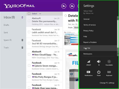How Do I Sign Out Of Yahoo Mail App