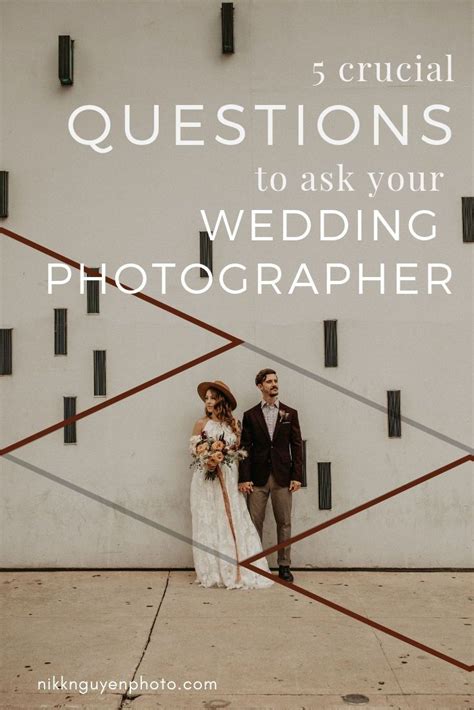5 Crucial Questions To Ask Your Wedding Photographer Wedding Photographer Questions Wedding