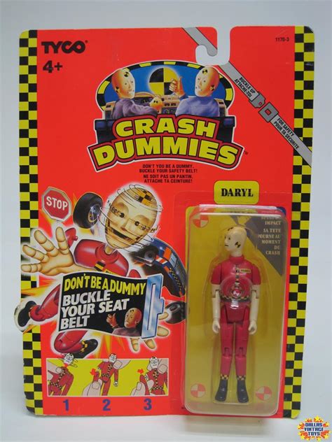 1991 Tyco Crash Dummies Daryl 1B