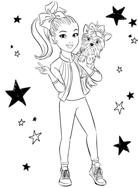 I'm jojo, all i talk about it how excited i am to go on tour! 28 Staggering Free Jojo Siwa Coloring Pages Picture ...