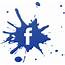 Fb  Facebook Logo Splash Png Clipart Large Size Image PikPng
