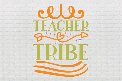 Teacher Tribe Graphic By Crafthill260 · Creative Fabrica