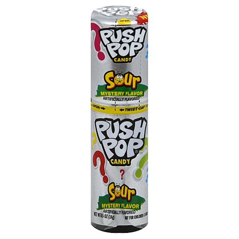 Push Pop Individually Wrapped Candy Lollipop Suckers Assorted Flavors