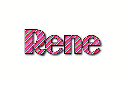 Rene ロゴ フレーミングテキストからの無料の名前デザインツール