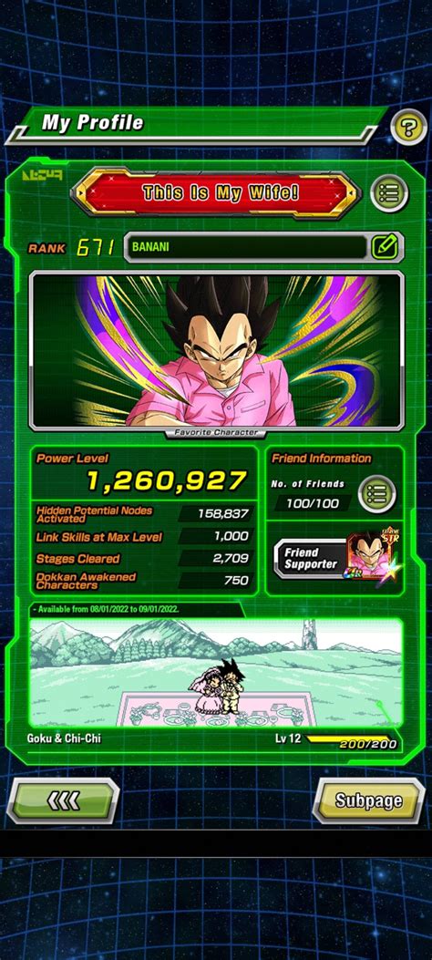 Today Ive Achieved 1000 Maxed Out Link Skills Rdbzdokkanbattle