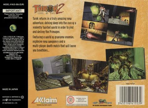 Turok Seeds Of Evil Box Shot For Pc Gamefaqs