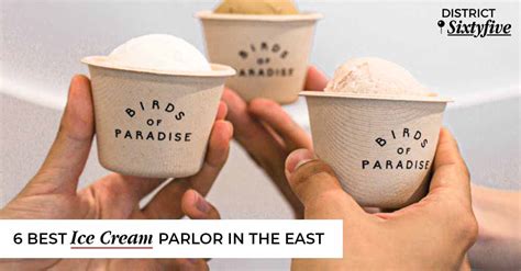 Best Ice Cream Parlours In The East District Sixtyfive