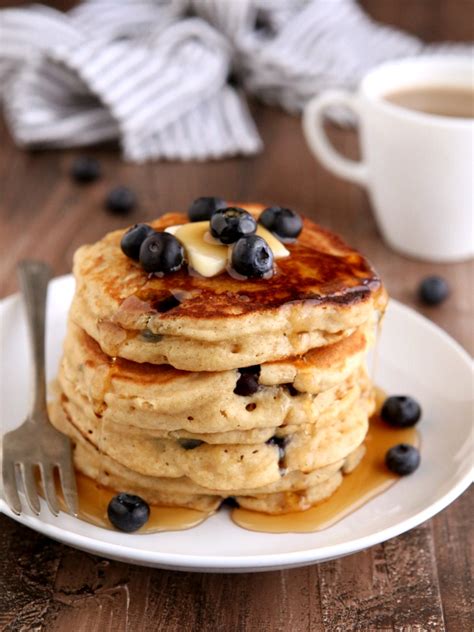 Blueberry Buttermilk Pancakes Cooking And Recipes Blogs