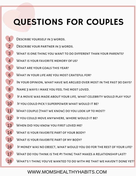 Question Games For Couples Conversation Starters Date Nights 49 Super
