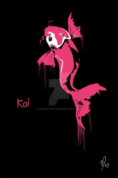 Koi Fish By Synestra On Deviantart