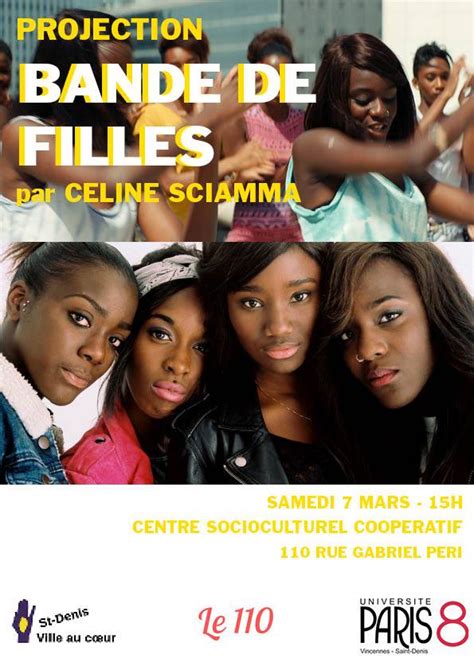 Projection Bande De Filles Le 110 Centre Socioculturel Coopératif