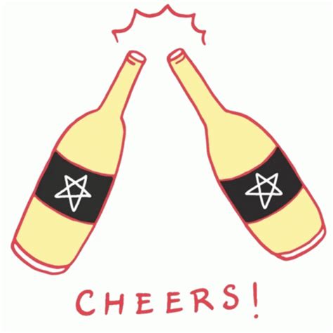 Bintang Beers Toast Cheers In English Sticker Lostin Paradise Cheers