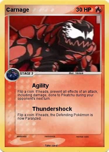 Pokémon Carnage 313 313 Agility My Pokemon Card
