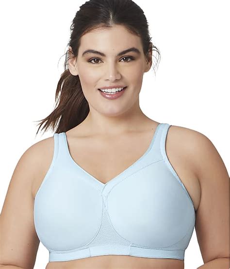 Glamorise Magic Lift Mid Impact Wire Free Sports Bra And Reviews Bare Necessities Style 1006d G