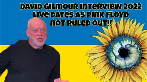 David Gilmour Gives Longest Interview And Says Live Performances As
