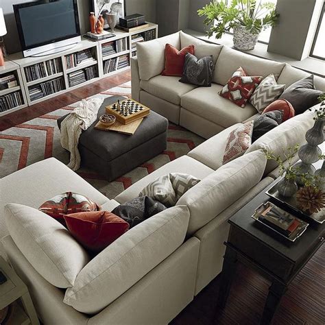 10 Cozy Living Room Sutton U Shaped Sectional Ideas 13 Sectional