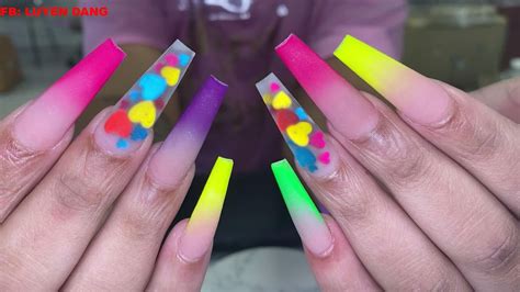 Black And Neon Ombre Nails How To Get The Perfect Gradient Look