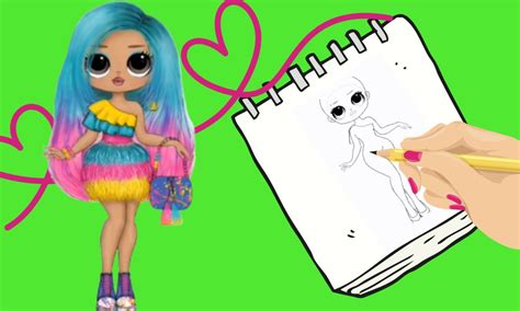 Lol Omg Doll Drawings Coloriage Lol Doll Dollface Dessin Lol Surprise
