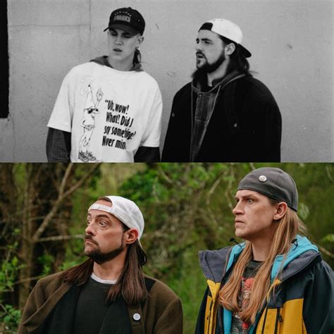first image of jay and silent bob reboot along with one of their first scenes in clerks r movies