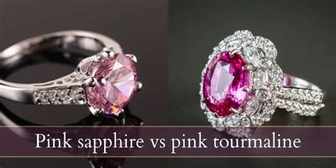 Pink Sapphire Vs Pink Tourmaline 3 Key Differences And A Few