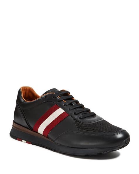 Bally Aston Sneakers Mens Leather Trainers