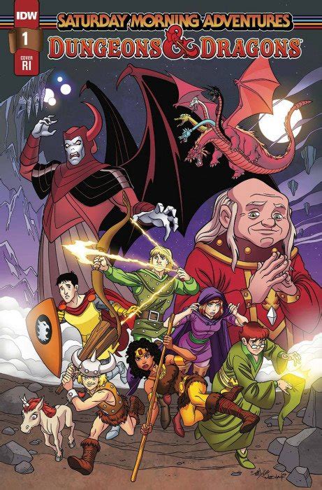 Dungeons And Dragons Saturday Morning Adventures 1ri Idw Publishing