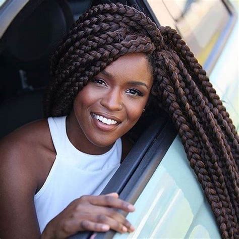 55 Of The Most Beautiful Jumbo Box Braids To Inspire Your