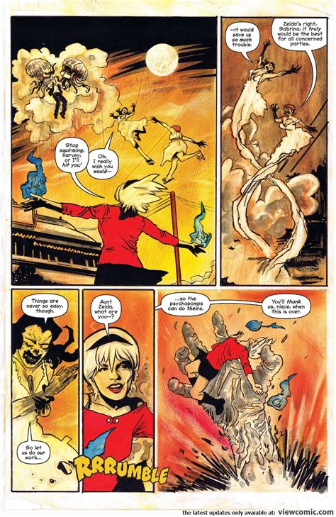 Chilling Adventures Of Sabrina Comic - Chilling Adventures Of Sabrina 008 2017 | Read Chilling Adventures Of