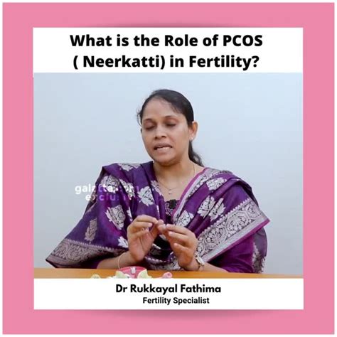 Dr Rukkayal Fathima On Linkedin Fertility