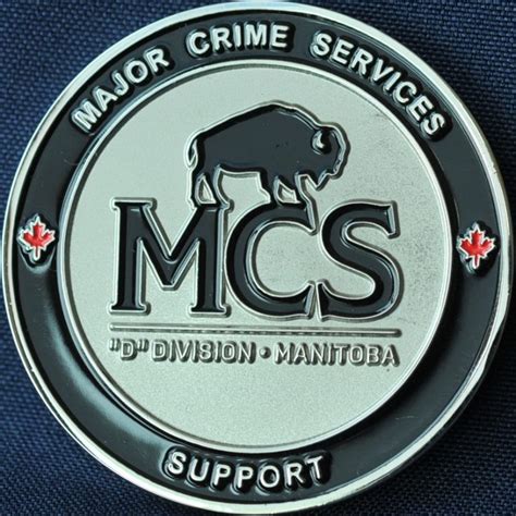Rcmp D Division Major Crime Services Support Challengecoinsca