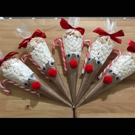🎅 reindeer hot chocolate cones 🎅 🤶🏻santa sweet cones 🤶🏻 🎅photos from last yea… christmas hot