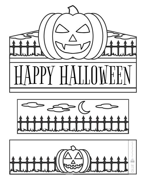 10 Best Halloween Pumpkin Hat Cutouts Printable - printablee.com
