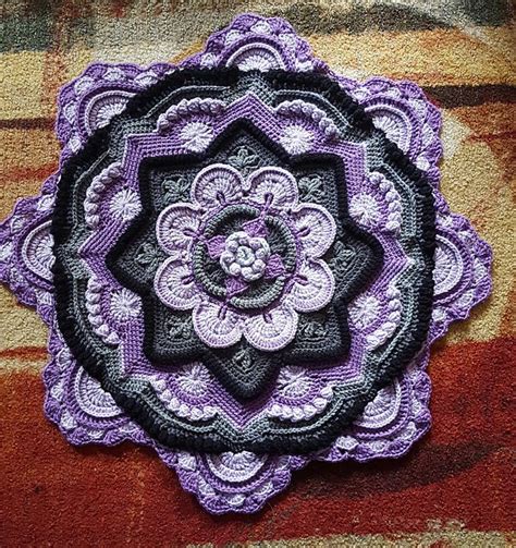Mandala Madness Pattern By Helen Shrimpton Crochet Mandala Crochet
