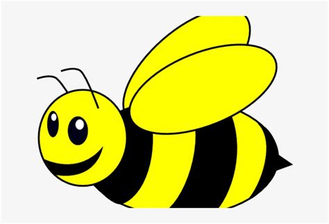 Cute Bumblebee Picture Bee Cartoon Black And White Free Transparent