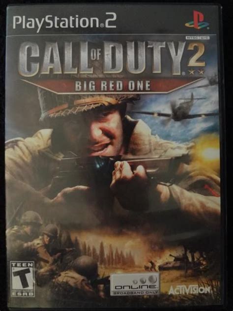 Call Of Duty 2 Big Red One Call Of Duty Playstation Playstation 2