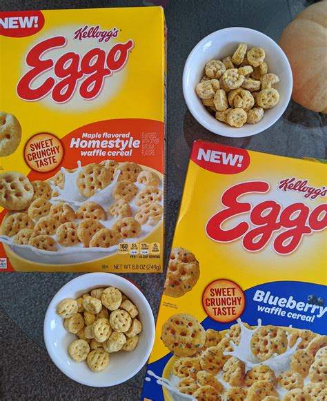 Review: Eggo Cereal (Homestyle Maple & Blueberry!)
