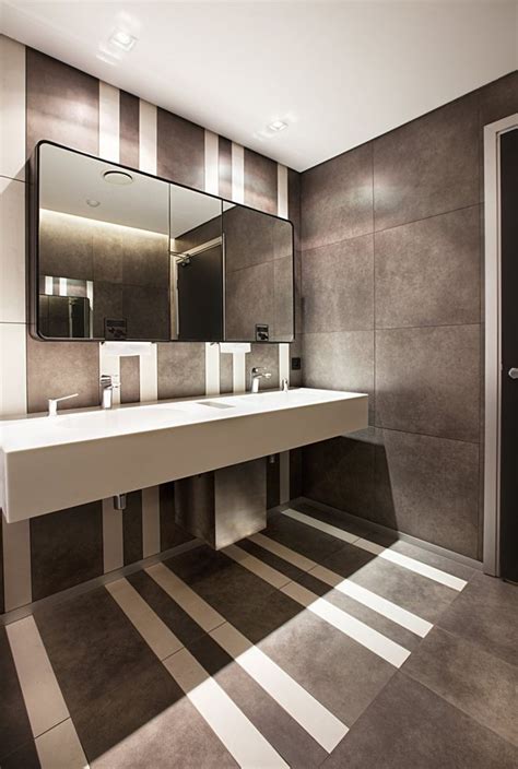 There are a few typical floor plans to consider when designing the layout for a bathroom in your house. Pin by Nizar Dirawi on BATHS | Restroom design, Public restroom design, Commercial bathroom designs