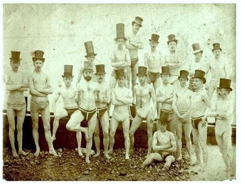 Brighton Swimming Club In 1863 Rare Historical Photos Historical