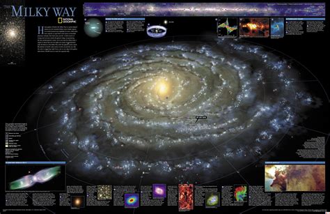 So Courtesy Of National Geographic Take A Look At This High Resolution Map Of The Milky Way