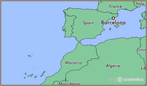 Where Is Barcelona Barcelona Maps