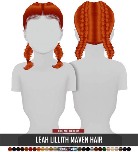 Coupure Electrique Leahlillith`s Maven Hair Sims 4 Hairs Sims Hair