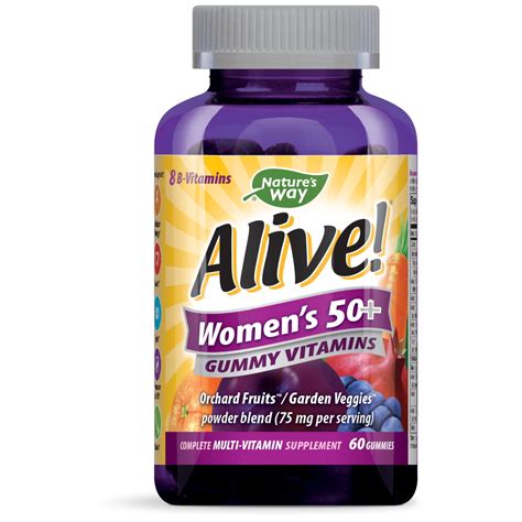 Alive Women S Complete Multivitamin Gummy Berry Ct Walmart