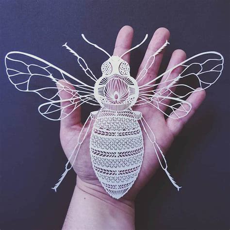 Cut Out Series Captures Intricate Details Possible With Paper Cutting Art
